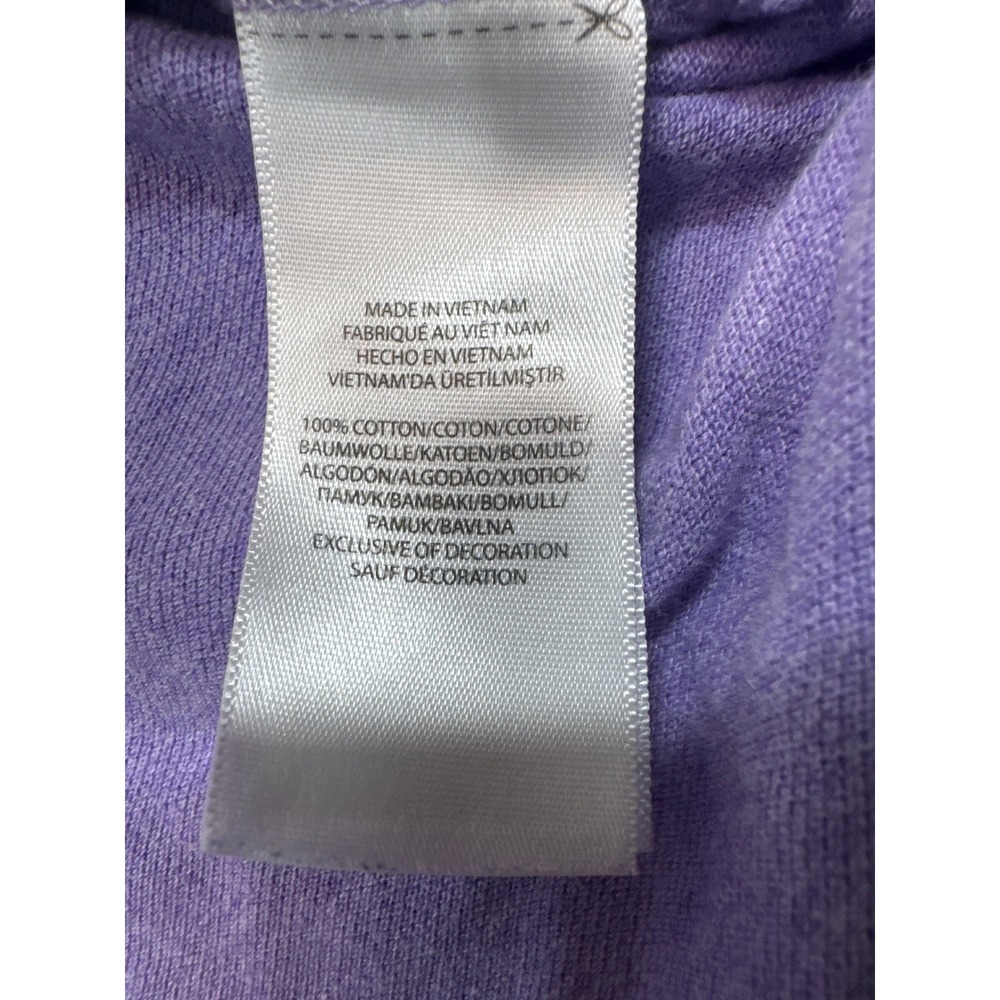 Polo Ralph Lauren Mens 3XLT Purple Heathered Short Sleeve Cotton Polo Shirt - Picture 6 of 7
